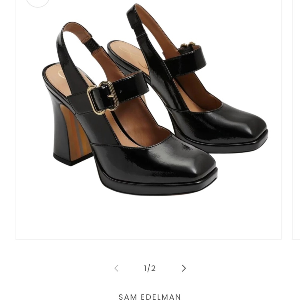 Sam Edelman Mary Jane Sling Back Pumps